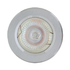 CNC Cut Straight Recessed Downlight - Brushed Aluminium (D67)