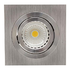 Tilt Recessed Downlight - Brushed Aluminium (D73)