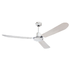 Industrial Ceiling Fan - Satin Chrome (F13SC)