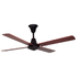 Colonial Ceiling Fan - Black/Dark Wood (F40BBO)