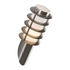 Outdoor Wall Light - Satin Chrome (O142SS)
