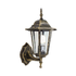 6 Panel Lantern Wall Light - Black/Gold (O15BG)