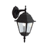 4 Panel Lantern Wall Light - Black (O17B)