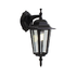 6 Panel Lantern Wall Light - Black (O18B)