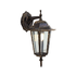 6 Panel Lantern Wall Light - Black/Gold (O18BG)