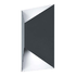 Predazzo Outdoor Wall Light - Anthracite/White (O320)