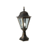 6 Panel Pedestal Light - Black/Gold (O68BG)