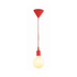 Silicone Globe Pendant - Red (P470RD)