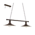 Stockbury 2 Multi Light Pendant - Antique Brown (P694)