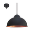 Truro Dome Shaded Pendant - Black/Copper (P700)
