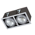 2 Lamp Downlight - Silver (PR338)