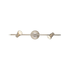 Deco 2 Lamp Bar Spotlight - Satin Chrome (570 x 100mm)