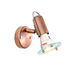Mini Disc Plate Spotlight - Copper (80 x 150mm)