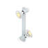 Mini Disc 2 Lamp Bar Spotlight - White (360 x 150mm)