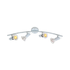 Mini Disc 4 Lamp Bow Spotlight - White (785 x 250mm)