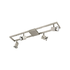 Zeraco 4 Lamp Bar Spotlight - Satin Chrome (700 x 185mm)