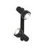 R80 Turbo 2 Lamp Plate Spotlight - Black (360 x 180mm)