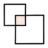 Juno Wall Light - Black/Red (725 x 725mm)