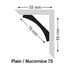 Nu-Cornice Plain 75