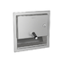 Rodan satin stainless steel recessed soap dispenser (Code: 2120096)