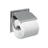 Chronos satin stainless steel toilet roll holder (Code: 2120065)