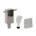 in-wall trap with box and stainless steel cover for washing machine or dishwasher