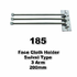 three arm swivel type face cloth holder