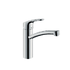 Single lever Kitchen mixer firm spout