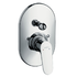 Single lever bath mixer with diverter