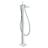 Single lever floor-standing bath mixer