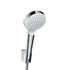 1jet shower holder set with 160cm shower hose