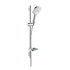 120 3jet shower set with 65cm shower bar and soap dish