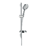 120 3jet EcoSmart shower set with 65cm shower bar and soap dish