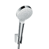 1jet shower holder set with 125cm shower hose