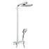 300 2jet EcoSmart showerpipe with Select 300 ShowerTablet