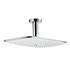 400 Air 1jet overhead shower with 10cm ceiling connector