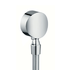 S wall outlet with non-return valve and pivot joint