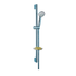 Vario shower set with 65cm shower bar and soap dish