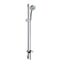 Multi shower set with 90cm shower bar and soap dish