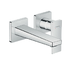 Single lever basin mixer with 165mm spout