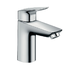 100 Single lever basin mixer without waste set