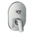 Single lever bath mixer with diverter