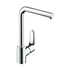 HG Decor kitchen mixer swivel spout chrome