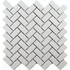 Gloss White herringbone