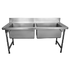 1850 x 650 x 900mm high KP21850 pot sink