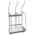 305 x 260 x 560mm high BBR2 bedpan and bottle rack