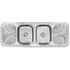 1380 x 480mm wide Sparta series SDI-1380-DC
