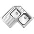 830 x 830 x 500mm wide Celeste series SDI-CORN-RH