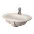 Atlas 53cm Sarah vanity basin with 1 tap hole