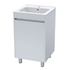 Zara High Gloss White floor-standing basin & cabinet